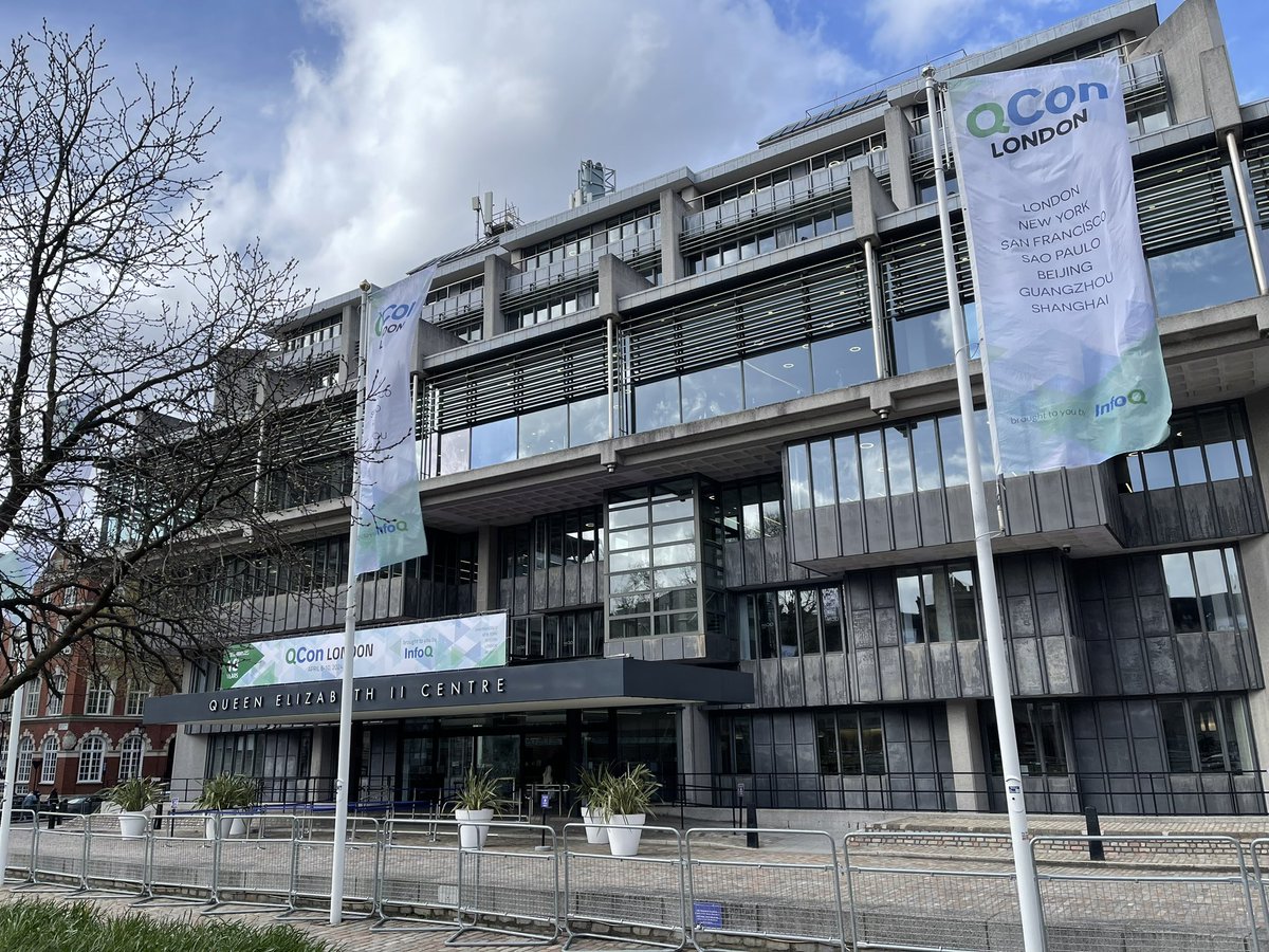 Everything is ready for #QConLondon 24

📅 Schedule: qconlondon.com/schedule/apr20…
🏛️ Queen Elizabeth II Centre - with views of Westminster Abbey from every floor

Thanks @QCon for making this happen!

#SoftwareConference #SoftwareDevelopment #SoftwareArchitecture #EmergingTrends…