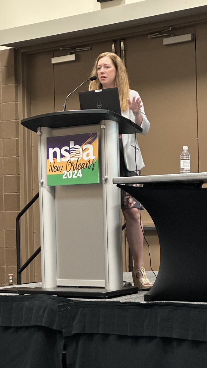 OSBA’s Haley Percell presented before a packed crowd Sunday at NSBA’s Annual Conference on “Free Speech and the Board.” #nsba #osba #ruralschooldistricts #ruraleducationsummit2024 #publicschools #school #educationmatters #oregon #schoolboard #publiceducation