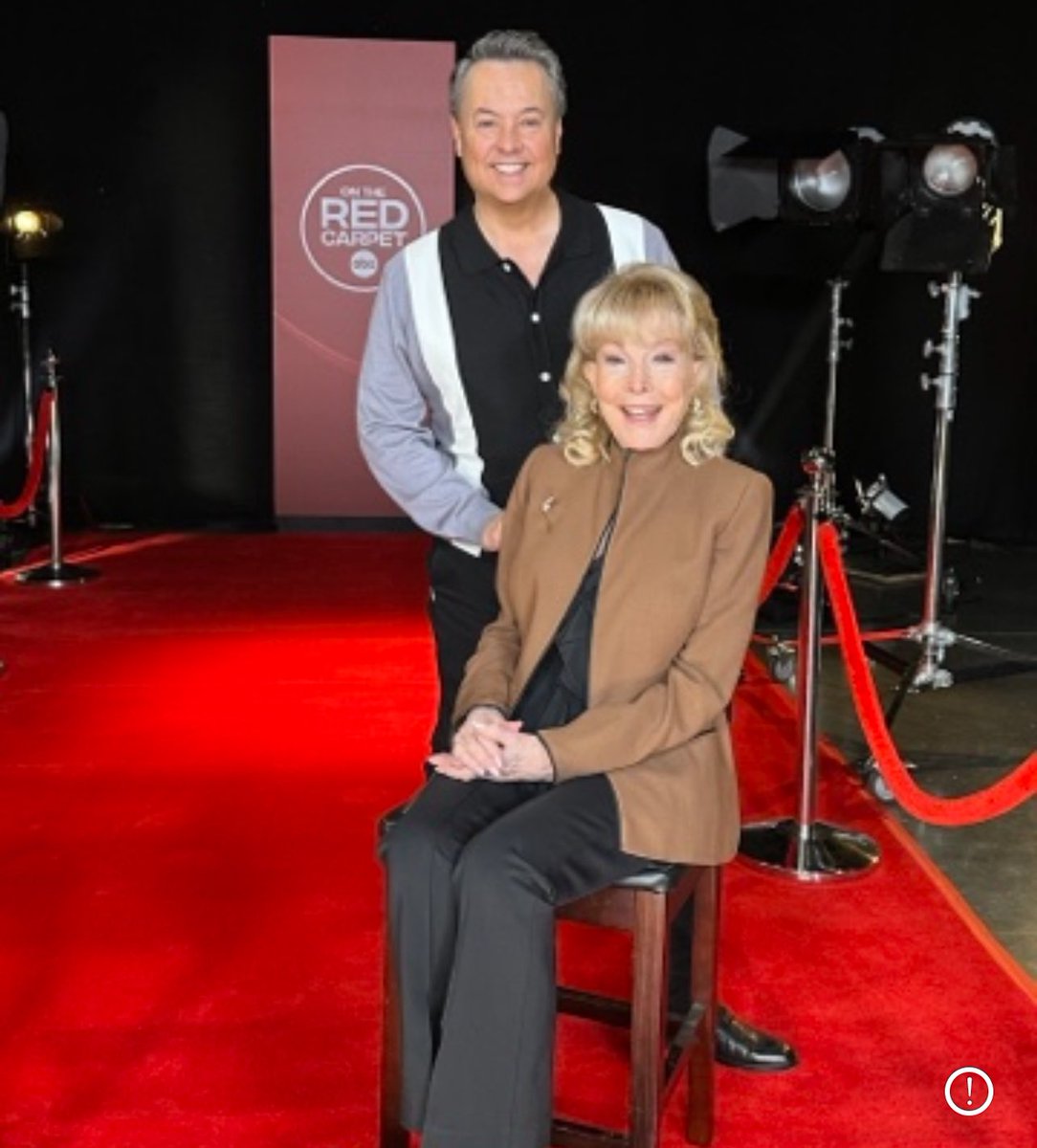 If you are a Barbara Eden fan, our @OnTheRedCarpet Icons special airs in L.A. tonight at 6:30 on @ABC7. I think you’ll enjoy watch it. If you’re elsewhere, you’ll be able to tune in online by going to ontheredcarpet.com THANKS!