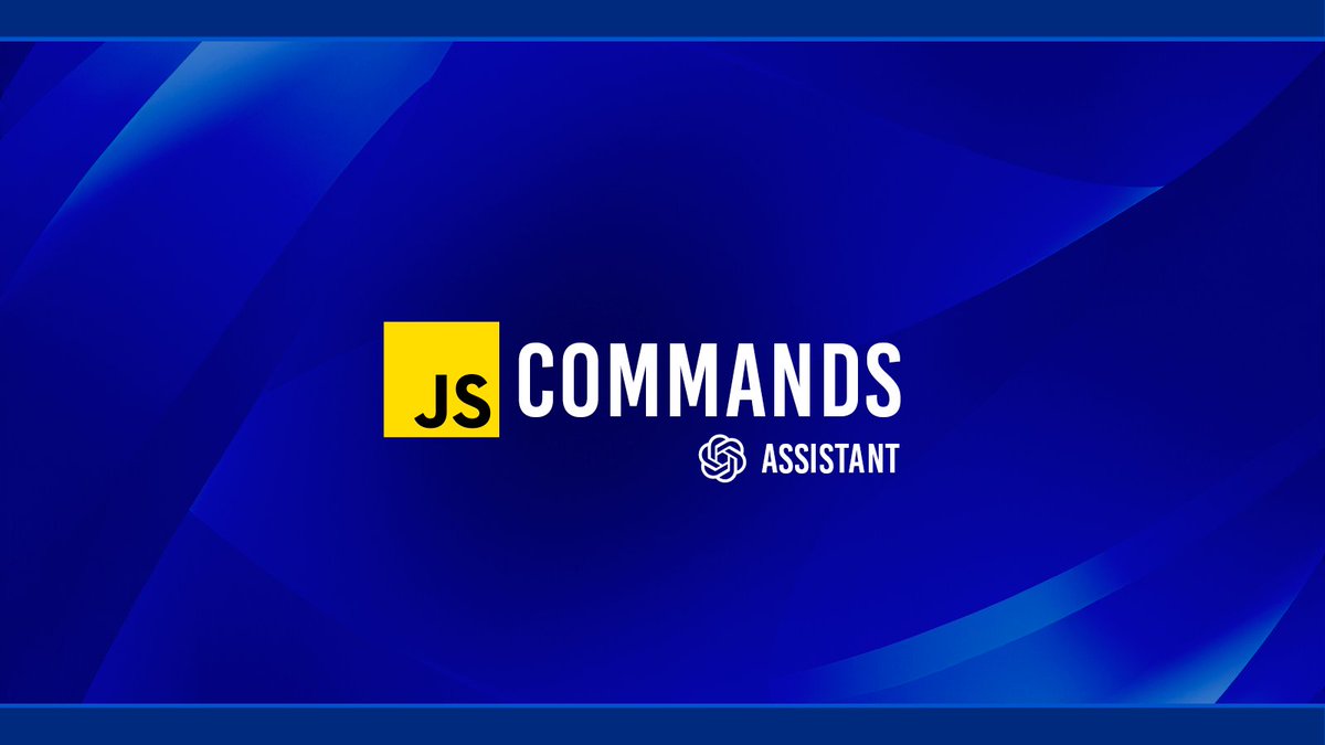 🚀 Ask #ChatGPT to create your JS commands!

JS scripts allow you to create all sorts of commands such as complex games, display statistics using an API and much more!

However, this requires knowledge of JavaScript programming...

But that was before! 
From now on, ask our…