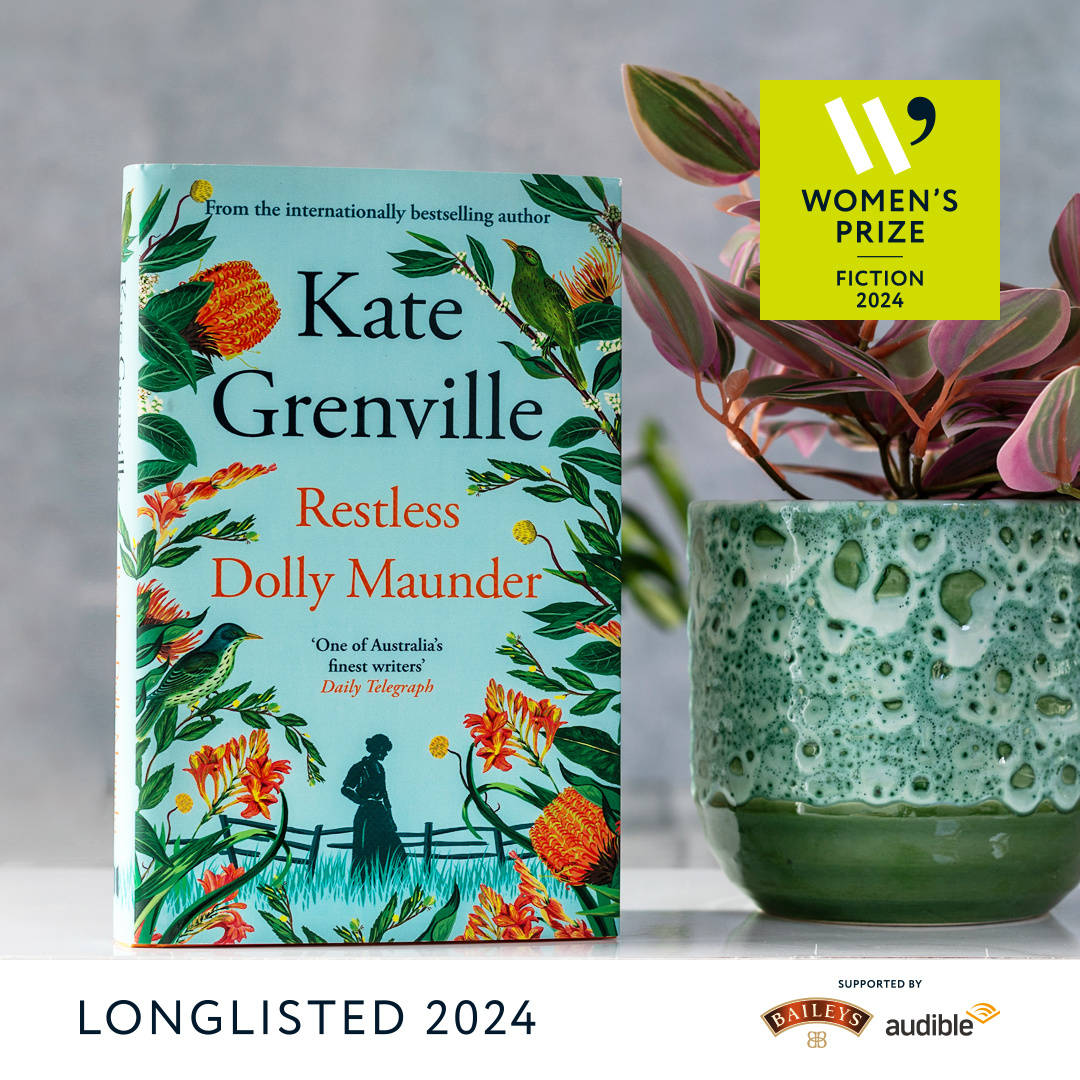 Restless Dolly Maunder by #KateGrenville longlisted for the 2024 #WomensPrize for fiction is a subversive, triumphant tale of a pioneering woman working her way through a world of limits and obstacles Find out what Kate said when we sat down with her: bit.ly/499T4Hj