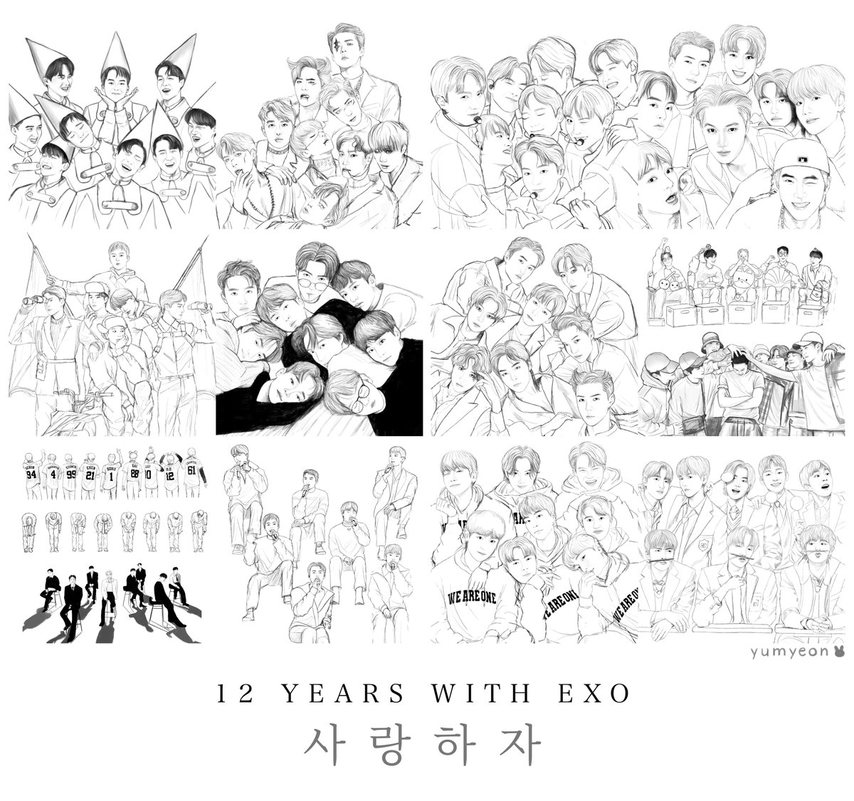 forever to go 🤍 12 YEARS ON EXO PLANET #WithEXOForLife #12YearsWithEXO #엑소와_함께한_열두번째_봄