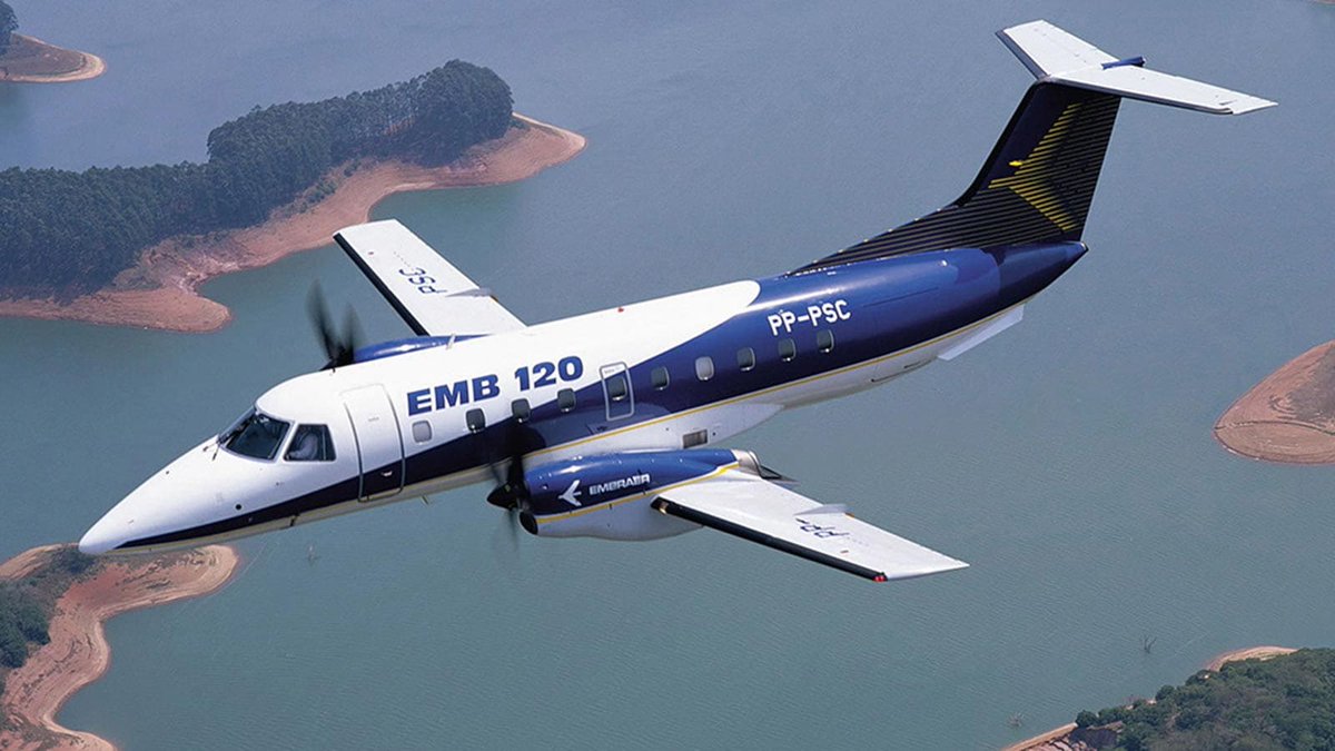 MalluChique's tweet photo. The #Emb110 later grew into the 30 seat #Emb120 design that itself sold over 400 units!

Now they are building the 137 seat #Emb195E2 jets!

Master simple designs and production process first before trying to jump hoops! 🙄 https://t.co/QPvjujwMg5