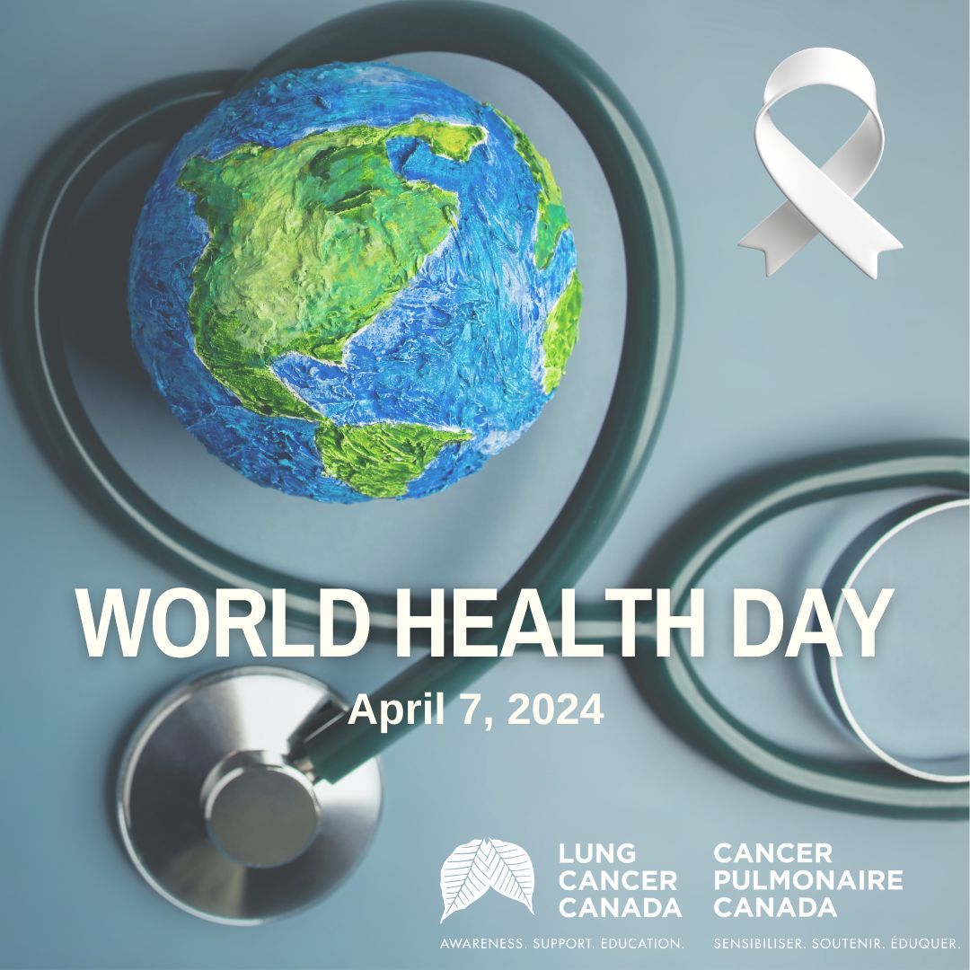 LCC is dedicated to advocating for initiatives addressing disparities in #lungcancer outcomes. Join us on #WorldHealthDay in driving positive change and prioritizing equitable access to healthcare services for those impacted by this disease. Donate Today! lungcancercanada.raiselysite.com
