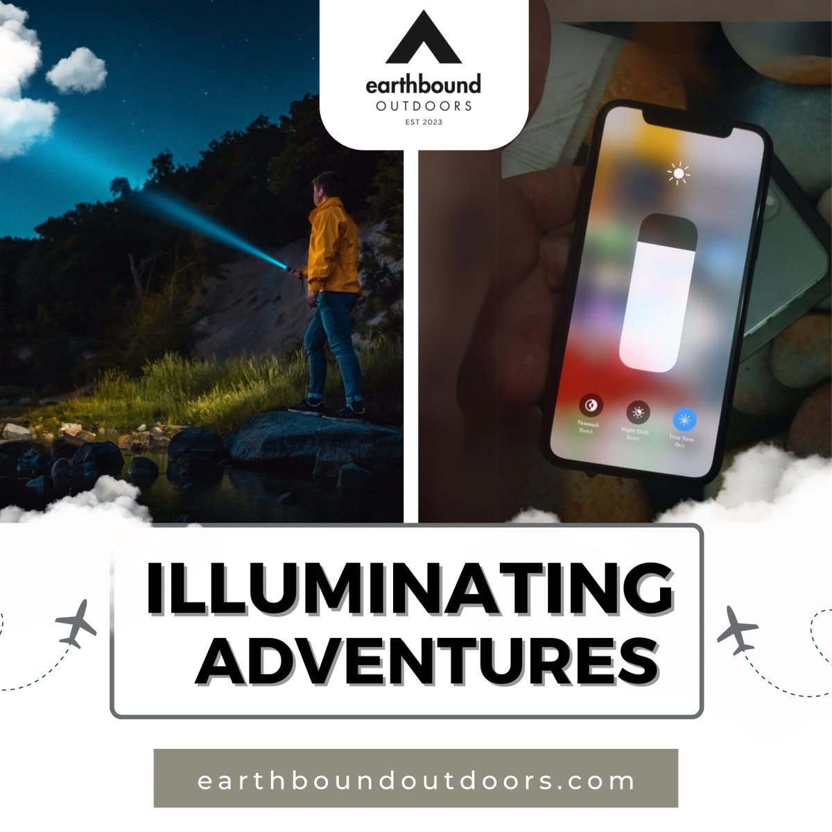 earthboutdoors's tweet image. Who needs a flashlight when you have a glowing phone screen and a dwindling battery? Adventure mode: on! 🔦😜 
.
.
.
.
.
.
#FlashlightFollies #AdventuresAfterDark #EarthboundOutdoors   #NightAdventures #FlashlightFollies #CampingLife #HikingAfterDark #OutdoorThrills