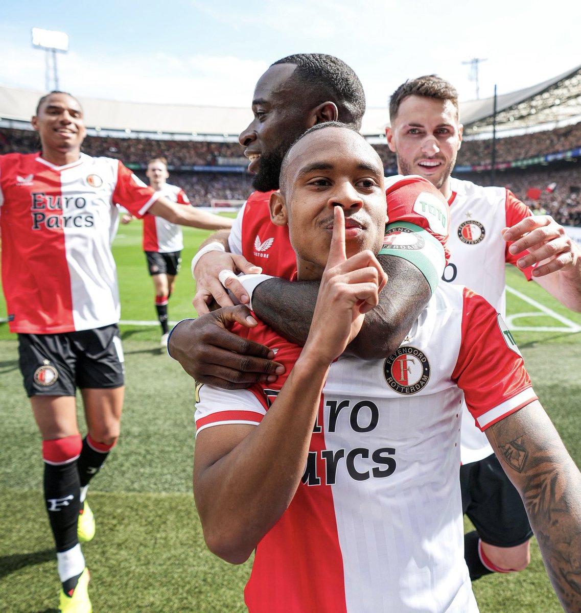 Feyenoord's tweet image. 6-0.