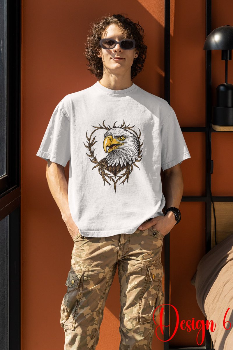 Fly high with our Eagle T-shirt collection! 🦅 Whether you're a proud eagle fan or lover of majestic birds, our unisex graphic tees are designed to impress.  #EagleTee #GraphicTee #EagleFans #UnisexFashion #EtsyShop #GiftIdeas #BirdLovers #EagleLove