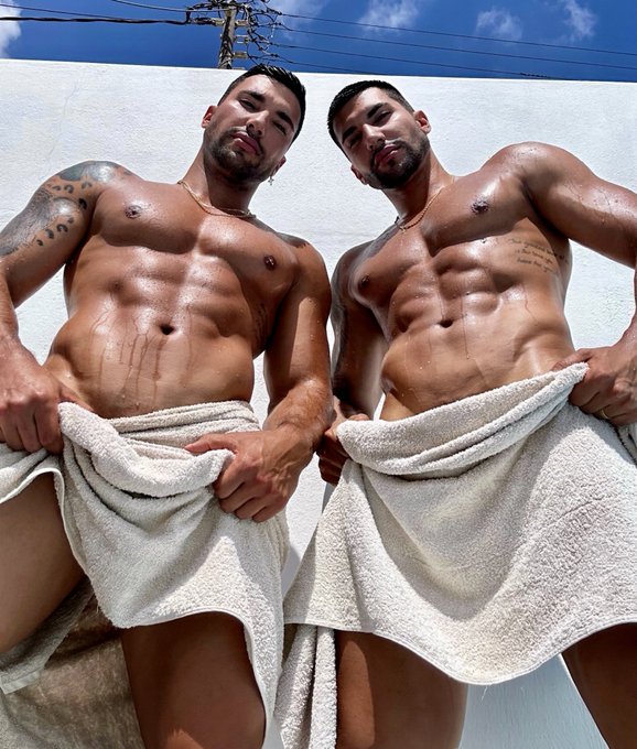 Today we have discount on our private page 60 % OFF  SUBSCRIBE NOW and get to see more of your twins<a href="/tag/fitness"class="tags"><span>#fitness</span></a>