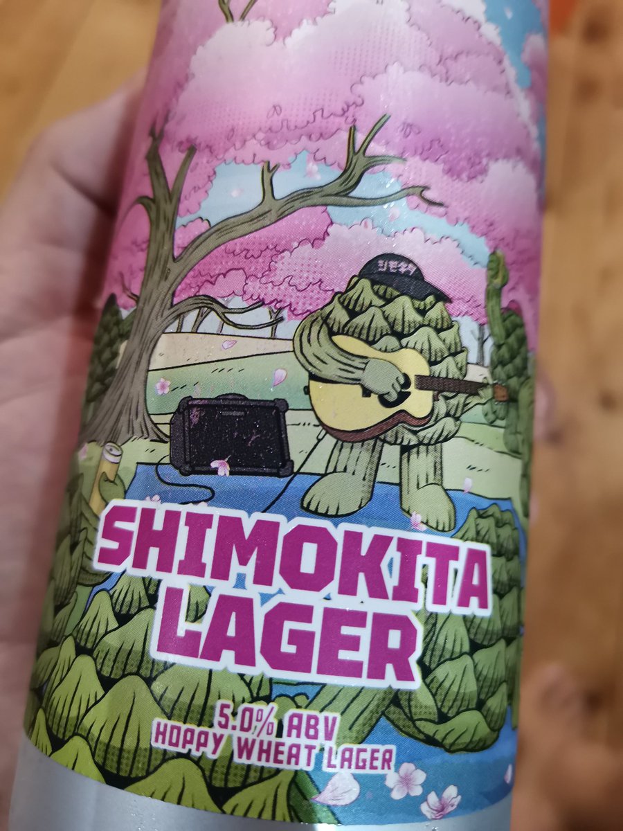 nondasake's tweet photo. #westcoastbrewing #shimokitalager #hoppywheatlager #beer 
🤩🤩 https://t.co/J3JumVpcaG