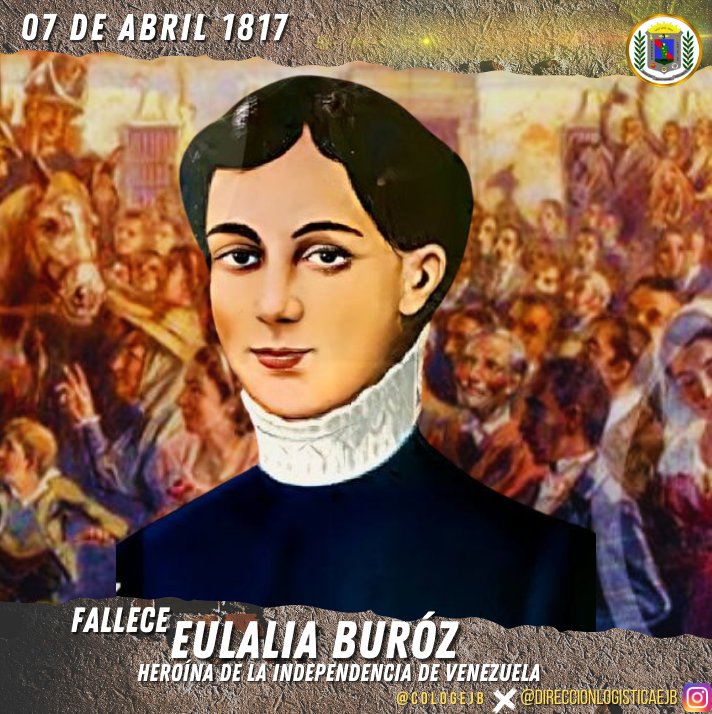 #07ABR || Eulalia Ramos de Chamberlain, también conocida como Eulalia Buroz, pasó al reino de la inmortalidad el 12 de febrero de 1976, en Mamporal, estado de Mirand.