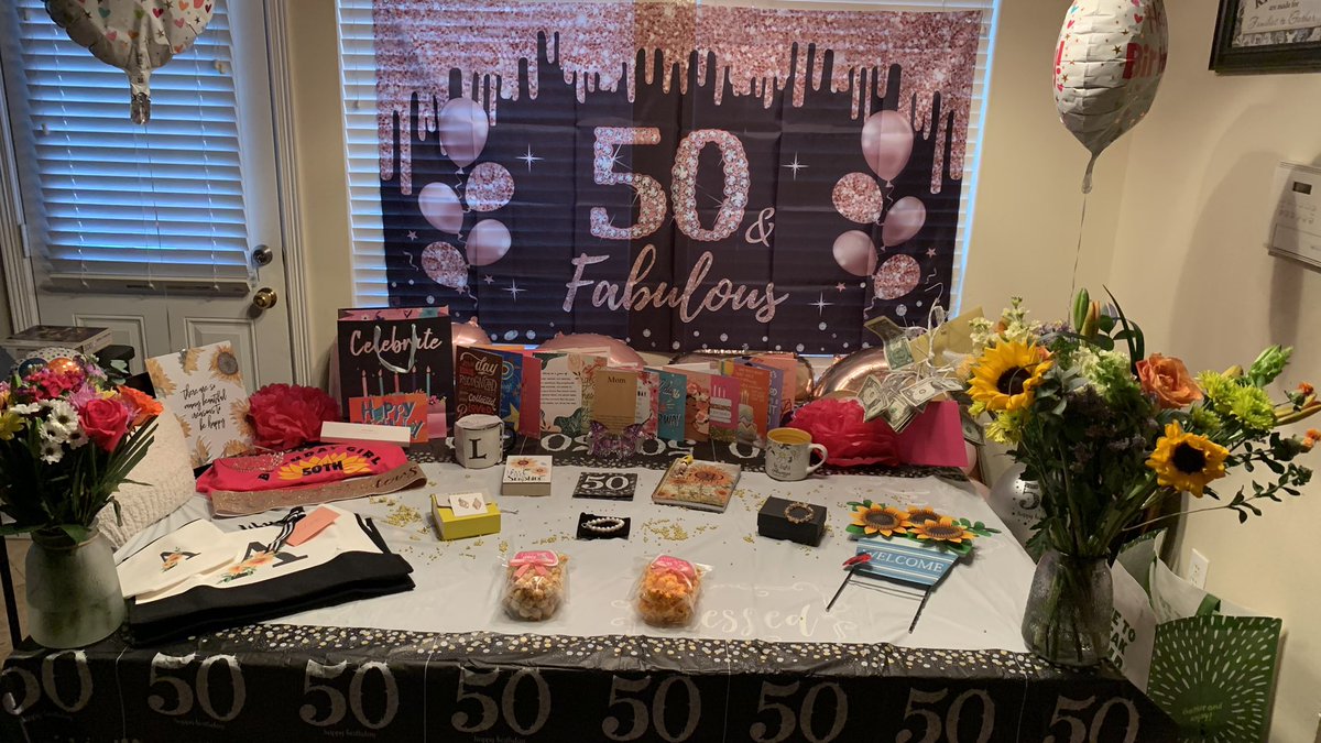 Foncelle74's tweet image. All I got to say is I’m a blessed girl…my family, friends &amp;amp; scholars did  that! Happy 50th Birthday weekend to me #est4*5*74