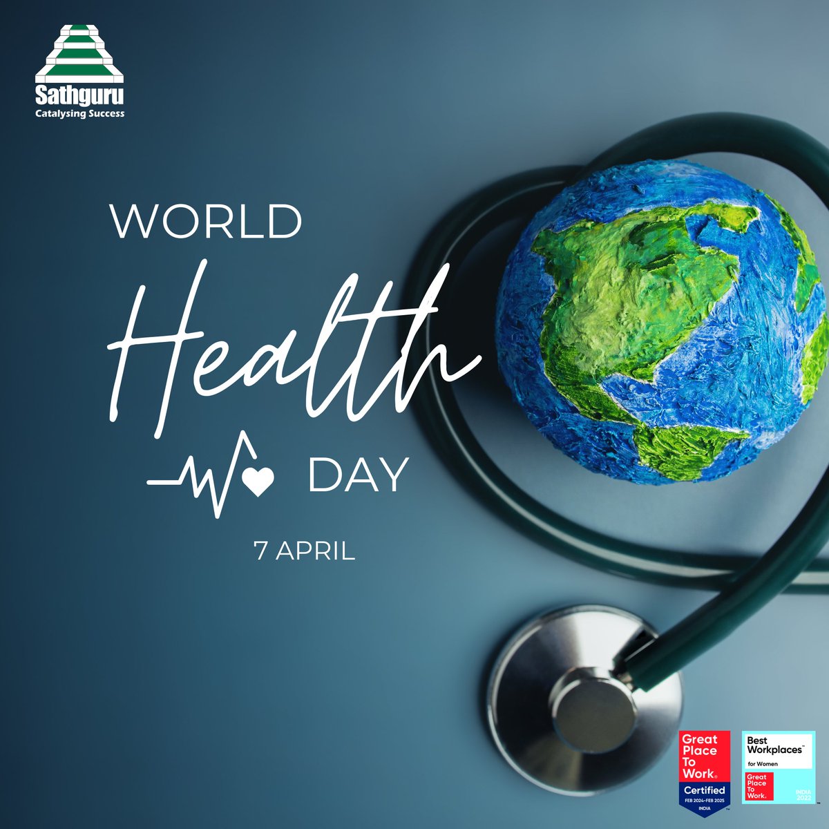 Let's unite for a healthier world this World Health Day! 💪🌍

#WorldHealthDay #HealthForAll #sathgurumc #smc #consulting #agribusiness #healthcare #foodretail #awareness #gptw #bestplacestoworkforwomen