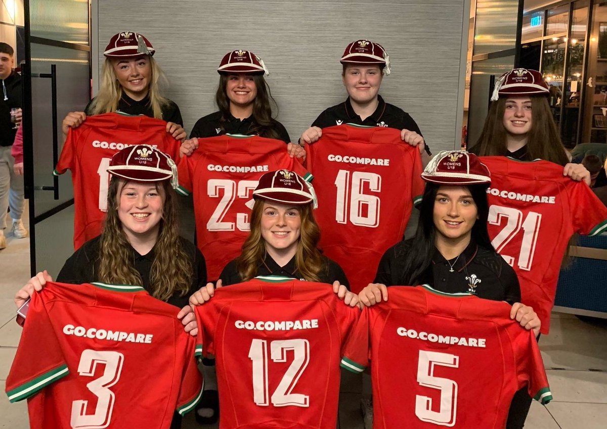 dragonsrfc's tweet photo. 🏴󠁧󠁢󠁷󠁬󠁳󠁿𝙒𝘼𝙇𝙀𝙎 𝙒𝙊𝙈𝙀𝙉 | Congratulations to Lily Hawkins, Tia Jones, Angel Band, Evie Hill, Marnie George, Isla McMullen &amp; Katie Johnson who all played their part as @welshrugbyunion U18s defeated Italy yesterday afternoon 🔥👏

Well done girls 🙌

#WeAreGwentRugby #GirlsofGwent https://t.co/tp87UymSyH