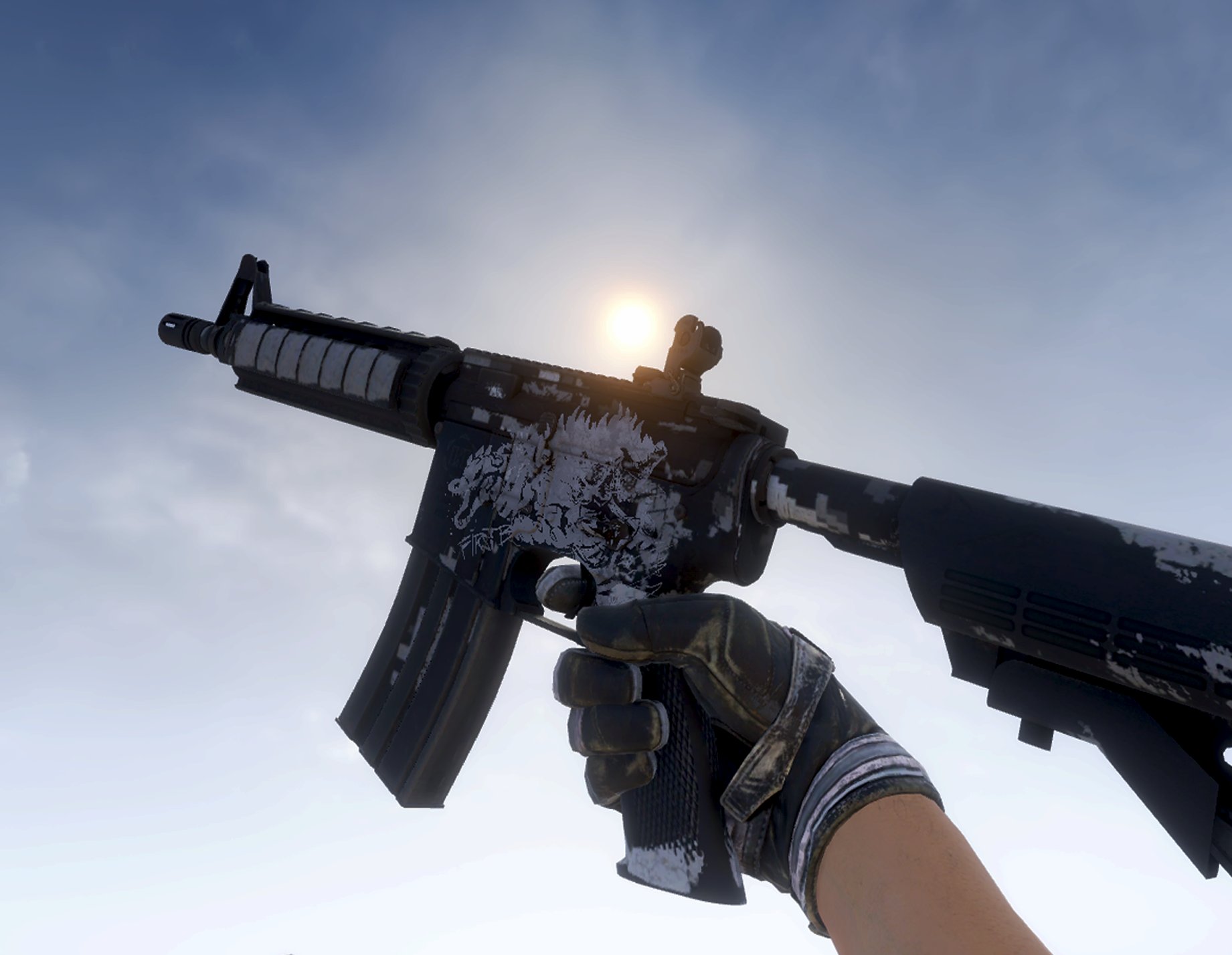 SkinBid on X: “Budget Version of the CS2 Skin: ‘M4A4 Howl’, but in 
