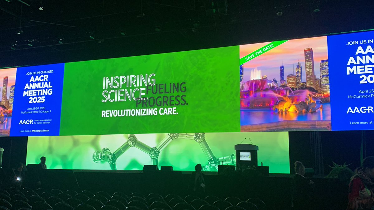 Here we are! #AACR24 one more year, same excitement and motivation!! Inspiring Science, Fueling Progress… Revolutionizing care! @AACR @AACRFoundation #CancerResearch