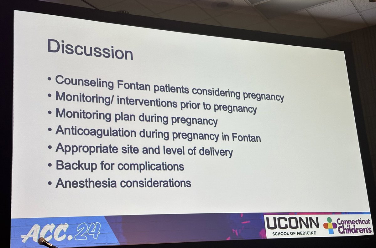 Fontan Pregnancy the tidal 🌊 is coming. #CardioObstetrics #ACC24 @ACCinTouch @CandiceSilvers1