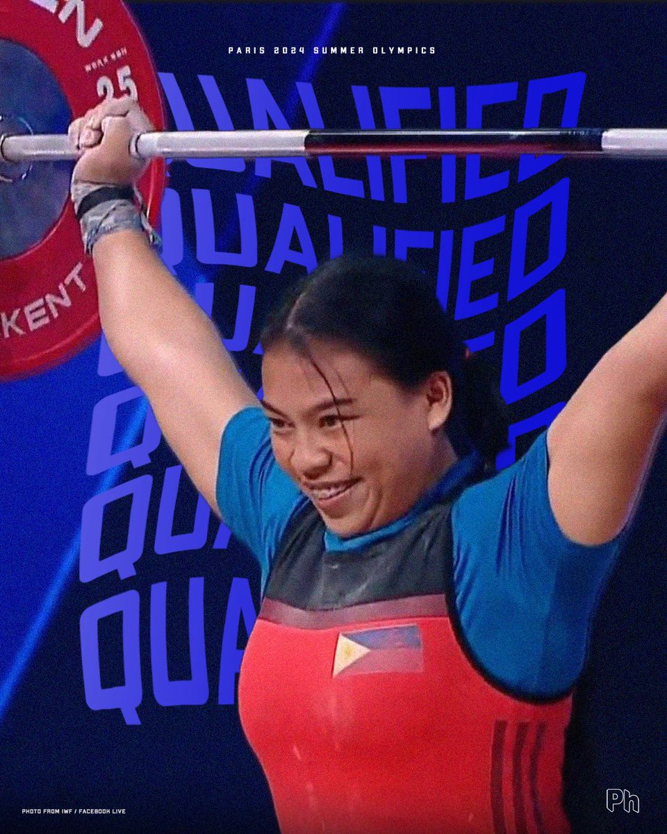 📢 Vanessa Sarno is going to Paris! ✈️

Vanessa concludes her IWF World Cup campaign with a new Philippine record ☑️ and a ticket to her debut Olympics ☑️ 

#Paris2024 | #LabanPilipinas 🇵🇭