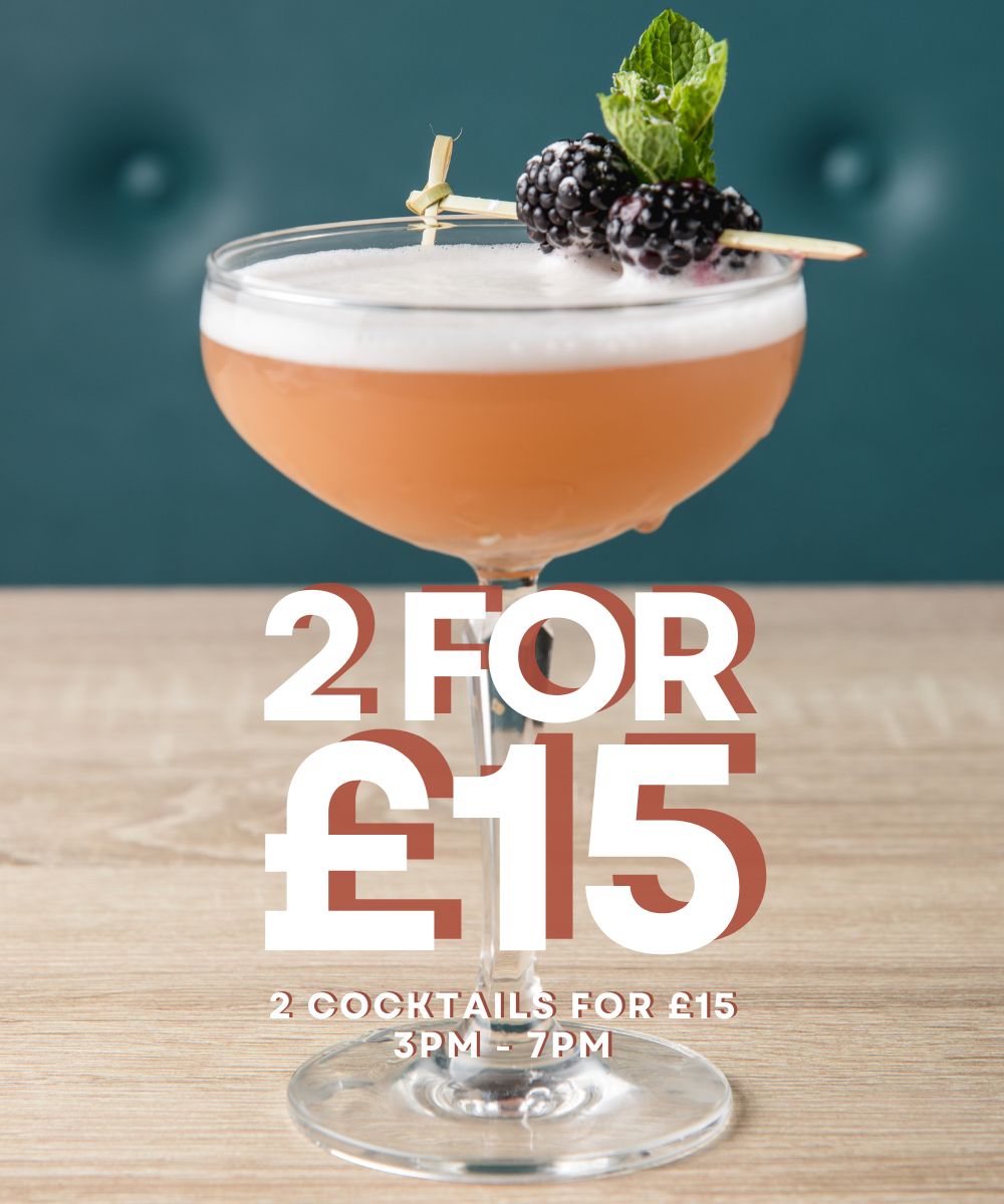 2 for £15? Cheers to that! Grab yourself a couple of Carlisi cocktails this weekend and get 2 for £15 between 3pm and 7pm! #cocktails #2for15 #cocktaildeals #drinksdeals #liverpooldrinks #liverpooleats #italiancocktails #italianmenu #cocktailmenu