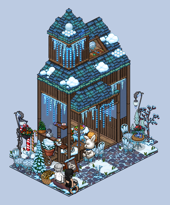 💙| Quiosque Gélido.
#Build #Habbo #Habblive