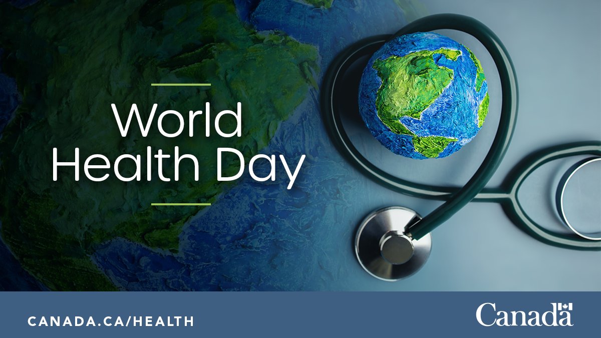 Today is #WorldHealthDay. This year’s theme is #MyHealthMyRight. Read about what the Government of Canada is doing to protect the health of people in Canada: ow.ly/7UYs50R9YRJ