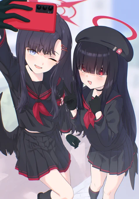 #ブルアカ イチカと正実モブ 