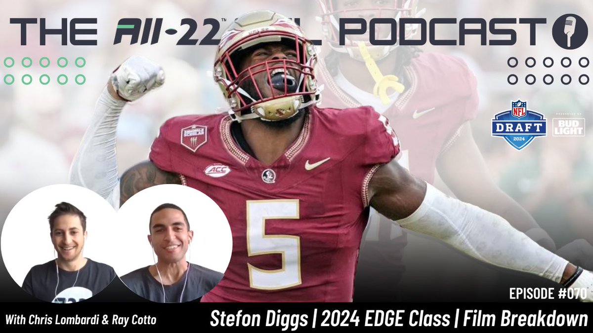 What to make of Stefon Diggs to the Texans. Plus a film breakdown of the top Edge Rushers in 2024 and where they rank in recent memory. youtu.be/3d5vW1n7Xpo?si…
