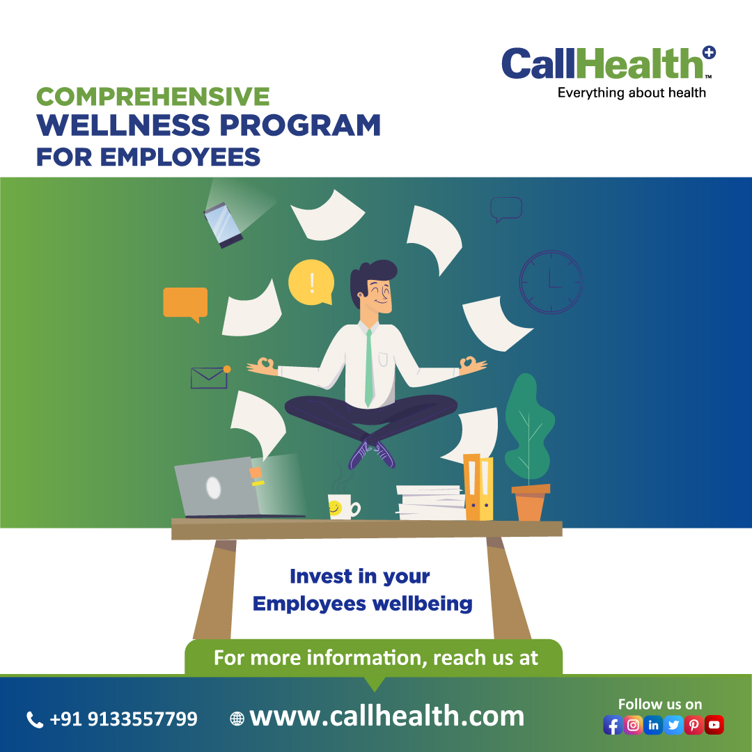 Prioritize employee well-being with our tailored corporate wellness program! Website: lnkd.in/gUPZwXGD Call: +91 9133557799 #corporatewellness #corporatehealthchecks #employeehealth #annualhealthcheck #annualhealthcheckup #employeewellbeing #virtualdoctorconsultation