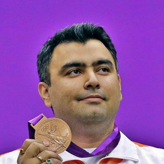 1st #Indian to win Olympic Medal at #London2012
2nd ever Olympic medal for #India in Men's #10mAirRifle
3rd 🇮🇳 ever to win an Olympic Medal in #Shooting
Multiple #ISSFWorldCup medals
#PadmaShree #KhelRatna
#HappyBirthday #GaganNarang! @gaGunNarang #London2012 #May6