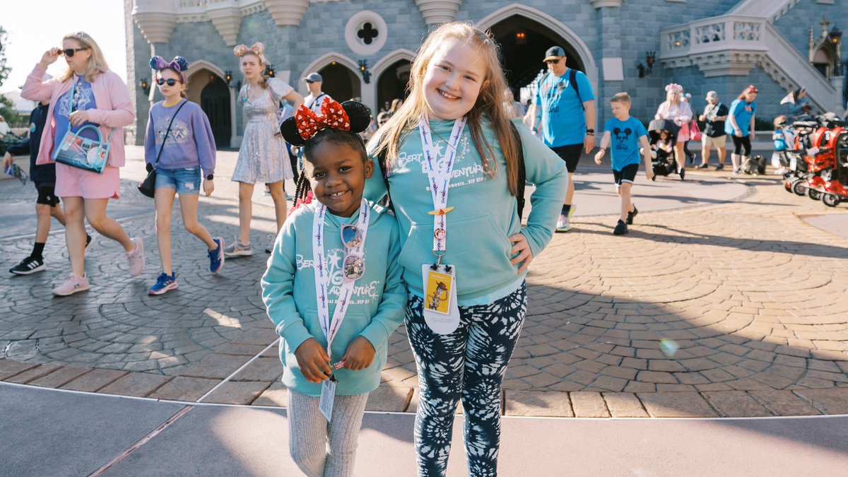 Sign up to be notified when apps for #BertsBigAdventure Feb 2025 are live on May 1💜

Each year, we provide a 5-day, all-expenses-paid trip to Disney for children with chronic and terminal illnesses and their families.

If you know a deserving child:
bertsbigadventure.org/nominate-child… TY!