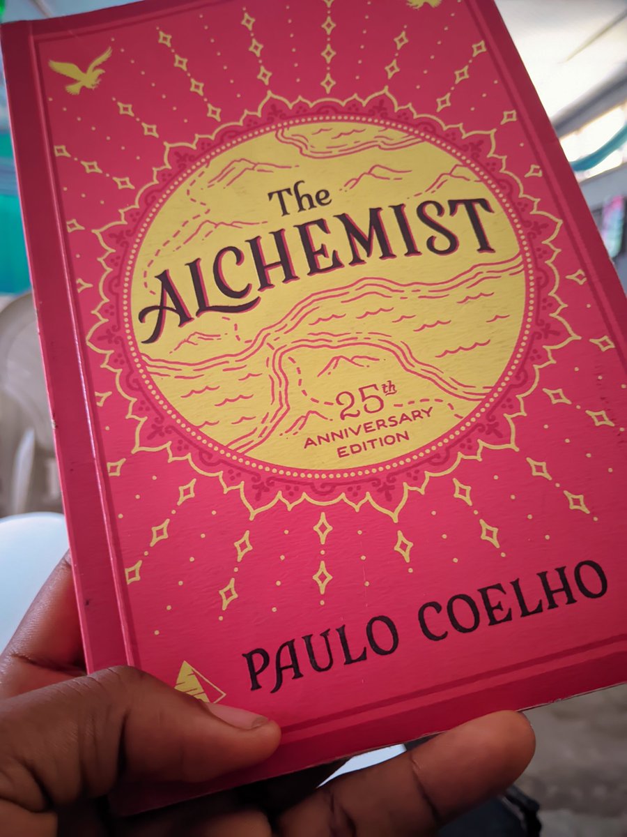 'When you want something,  all the universe conspires in helping you to achieve it' _________ The Alchemist by Paul Coelho.
I am at the part 2 of the book.
What book are you currently reading?

#thealchemist #book #motivation #HappySunday  #trending