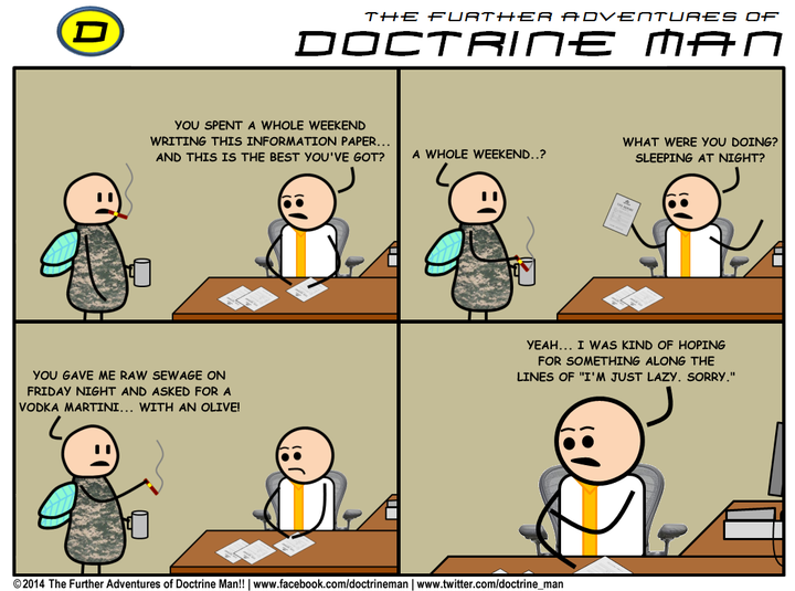 How dare you sleep at night when there's an info paper due on Monday that no one will read? #DailyDM