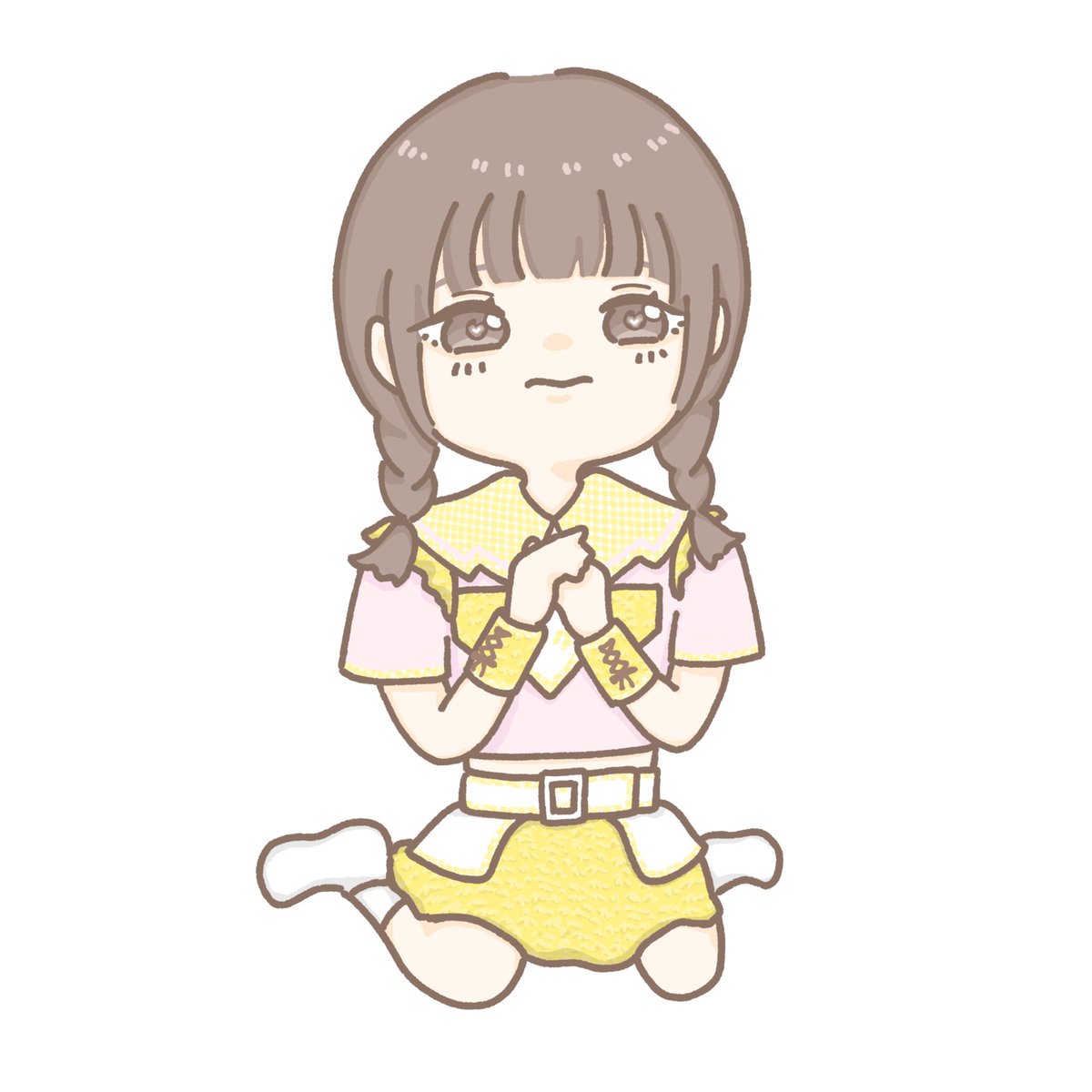 398mano's tweet photo. 今まで描かせていただいたメイちゃんにサクラになっちゃうよ！とブルーサバイバーを加えて、モニターフレームのデザインをさせていただきました🎀最後までこうして関わらせていただけてオタク冥利に尽きます。どの瞬間のメイちゃんもだいすきです🪄 https://t.co/9Yex2FrEGP
