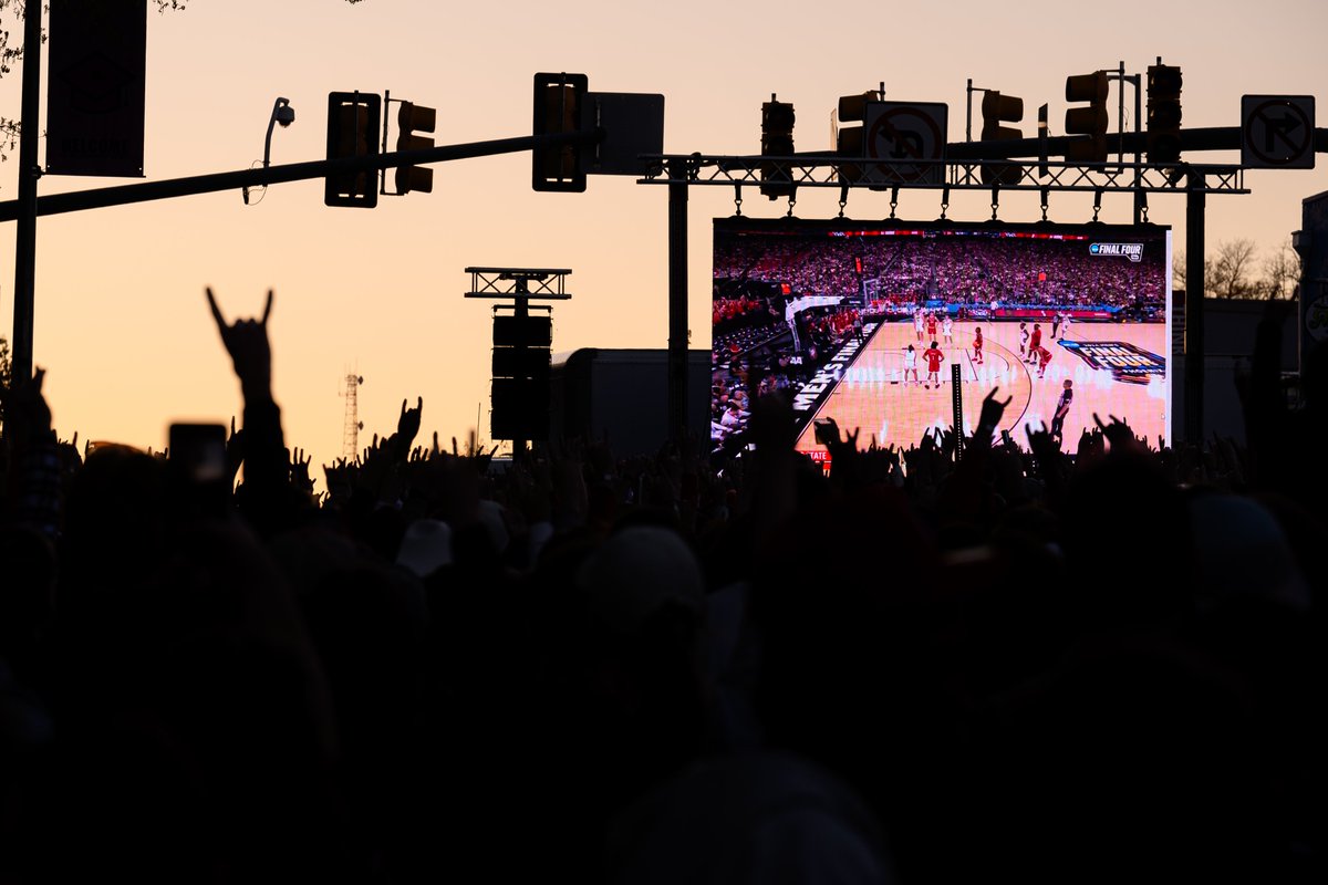NCState's tweet photo. Yesterday with the Wolfpack. 🐺❤️ We'll never forget it. https://t.co/pZtwoF7inj