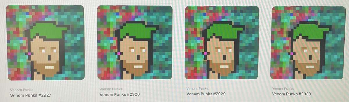 I just minted my Venom Punks OG style! @venom_punks