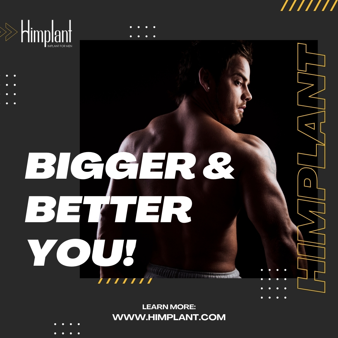 BIGGER & BETTER starts here ➡️ Ready to transform? Visit our website!

We're with you every step of the way. Let's make your dream a reality! 

#Himplant #Penuma #MensHealth #MaleEnhancement #BeTheBestYou #Transformation