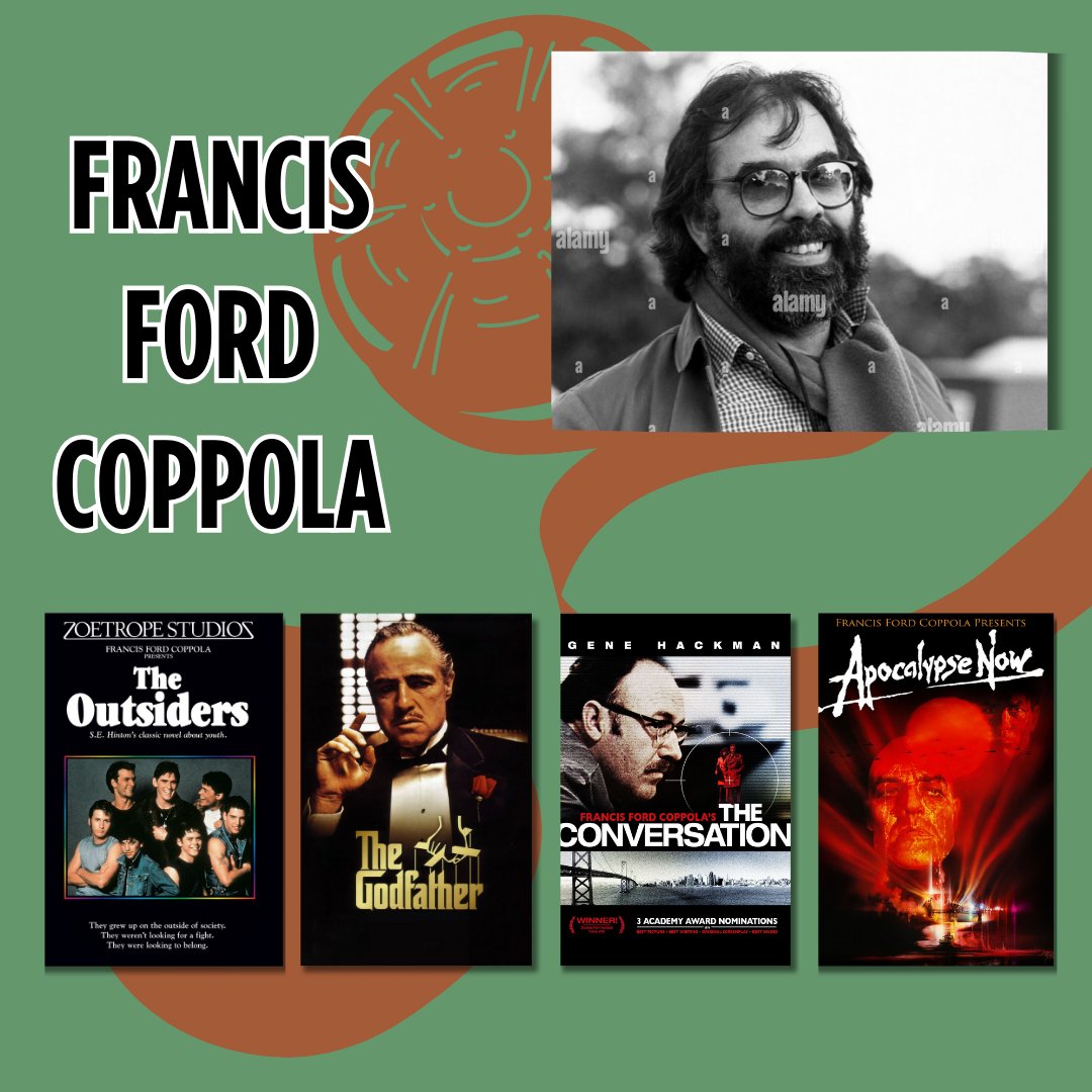 Happy Birthday to legendary director Francis Ford Coppola!📽️