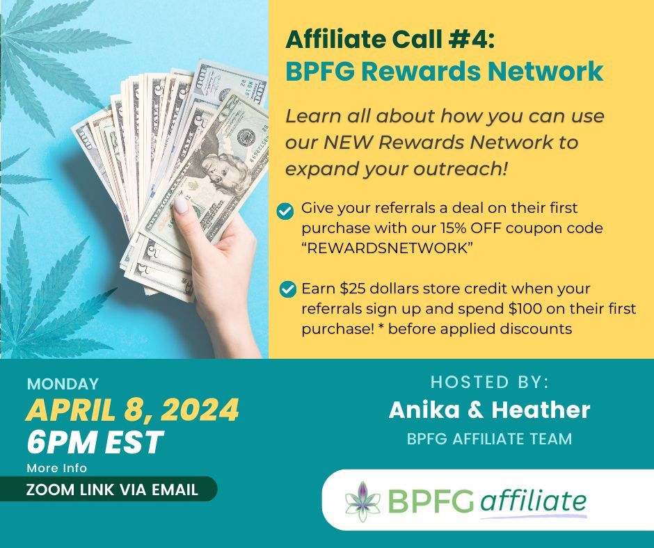 Join us TOMORROW Monday April 8th @ 6pm ET for the next Affiliate Success Zoom! See you soon ;)
#affiliate #bepainfree #plantmedicine