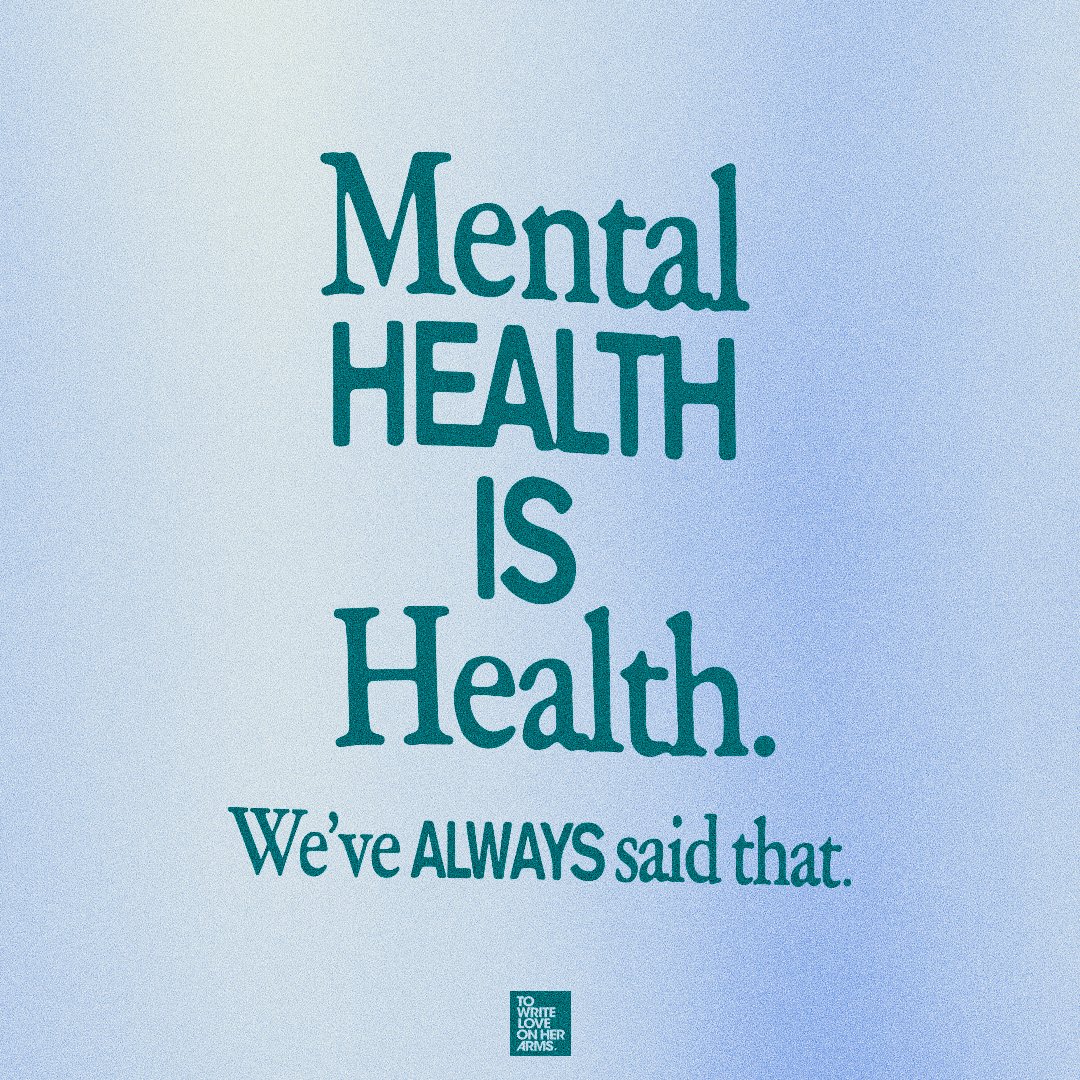 TWLOHA's tweet photo. The idea that mental health should be considered a part of overall health is not a new idea, yet 42% of adults with a mental illness couldn't afford the care they needed in 2023.

Ideas must become change, and until then, we're here to bridge the gap.

https://t.co/FA9cN2TJ9n https://t.co/Dtq80ZIGct