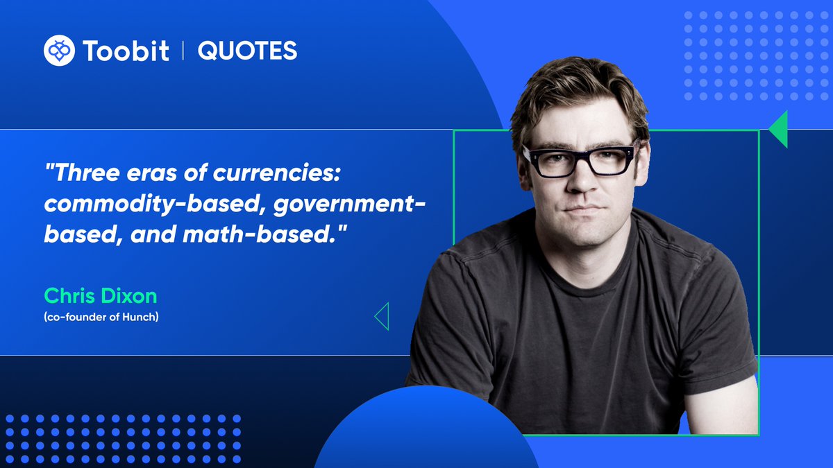 In the currency saga, we've journeyed through shells, bills, and now algorithms.😀 

#quotes #cryptotrading #Digitalcurrency #Bitcoin