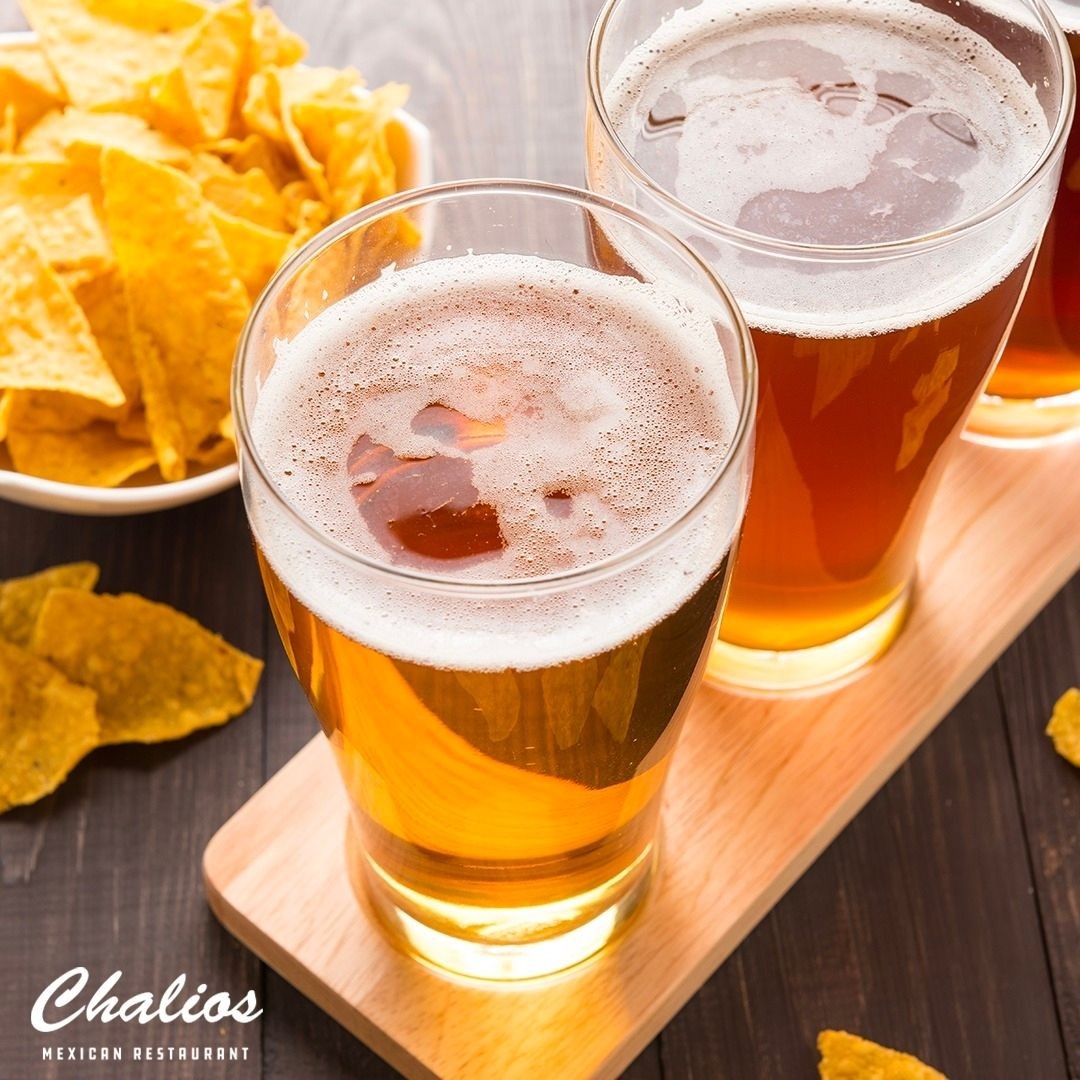 Raise a glass with us to National Beer Day! Happy National Beer Day! #NationalBeerDay #Beer 
#ChaliosTexas | #FortWorthFood | #FortWorthFoodie | #BestofFortWorth | #DFWEats