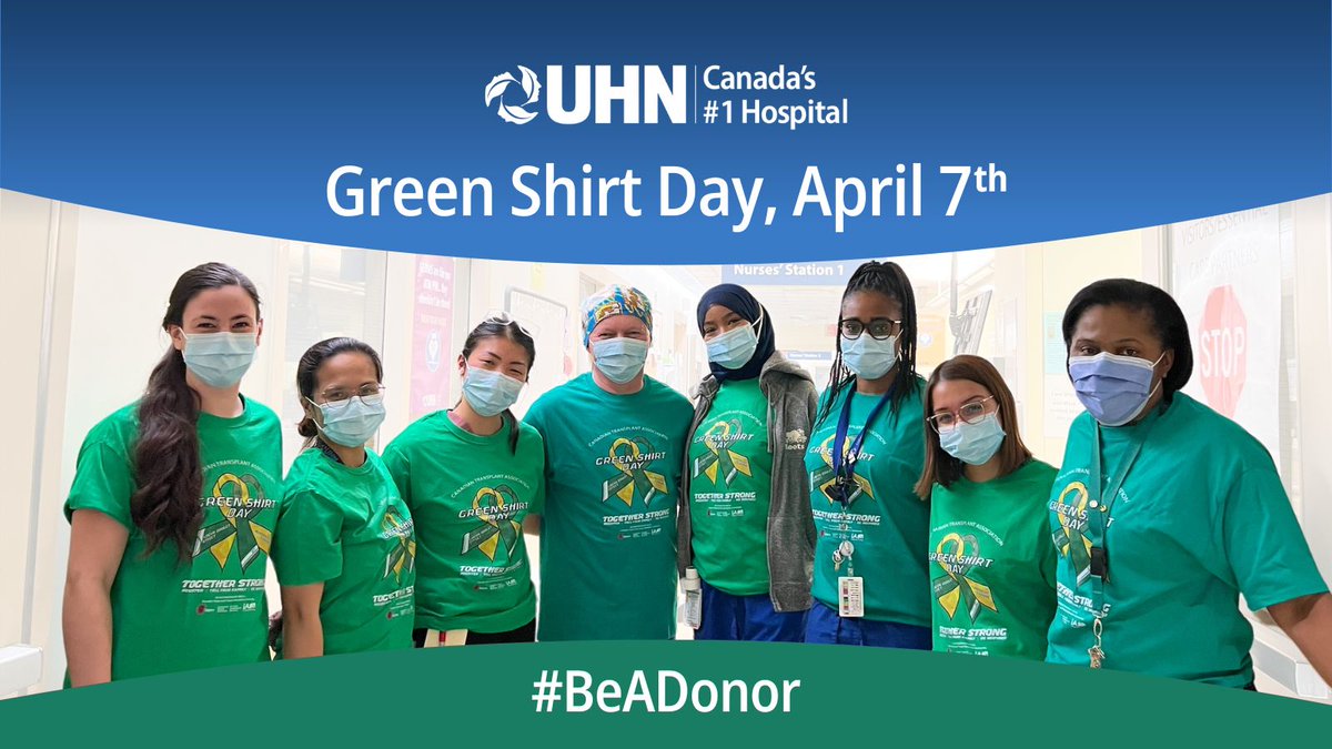 🟢Show your support for organ/tissue donation this #GreenShirtDay, in honour of Logan Boulet, a Humboldt Broncos hockey player who saved 6️⃣ lives through organ donation. Wear green today to help raise awareness of the impact of organ donation!💚