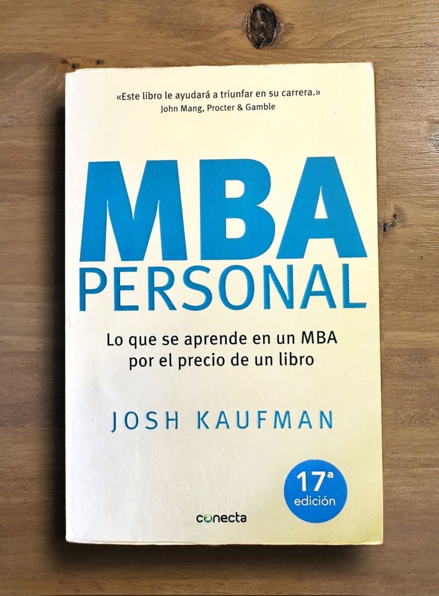 8 libros que te enseñarán más que una carrera universitaria 📚

1. Personal MBA.