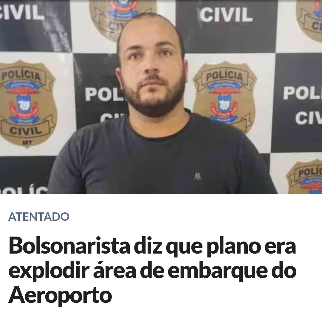 <a href="/elonmusk/">Elon Musk</a> "Bolsonarista says his plan was to destroy the airport's boarding area". 

You want to give freedom of expression to a group of radicals, who, because they didn't accept the electoral result, tried to blow up a Brazilian airport. What will the FBI do if you give freedom of speech
