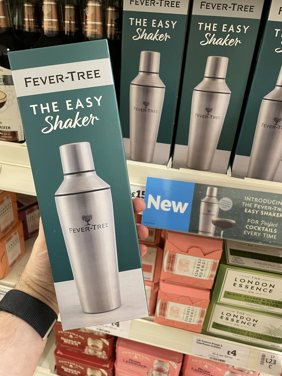 All_Things_New_'s tweet image. Fever-Tree Summer Garden Tonic Water 🌼 and The Easy Shaker! 🍹 At Sainsbury’s @FeverTreeMixers #fevertree #summer #summergarden #garden #tonic #tonicwater #cocktail #cocktailshaker #new #newproduct #wellthisisnew