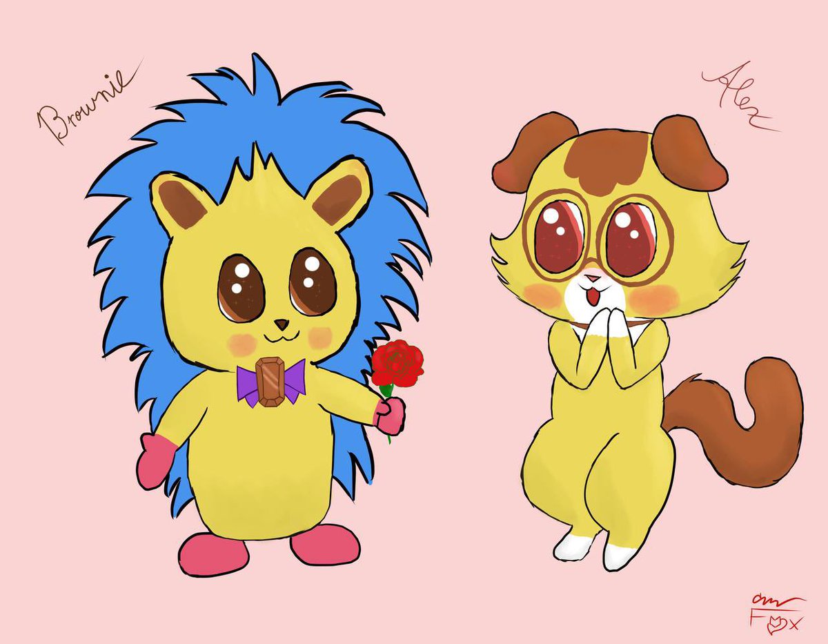 The boys #jewelpet #alex #brownie #alexandrite #brownquartz #hedgehog #cat #sanrio #cute #furry #chibi #rose #morethanfriends #friendship #animefanart #magicalcreatures #anime #lgbt #lgbtq