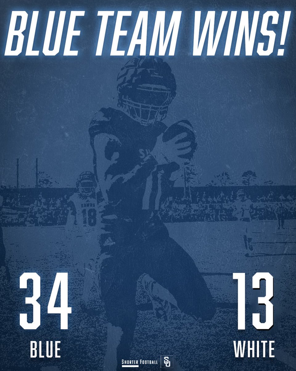 Well, that was a fun one! BLUE TEAM WINS! #SpringGame | #FlyHawks
