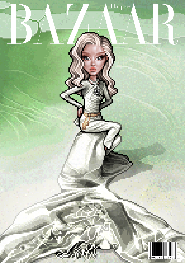 @habbreanna , the KPOP it girl sensation, graces the cover of Baazar Magazine, captivating with her unique style and magnetic charisma.