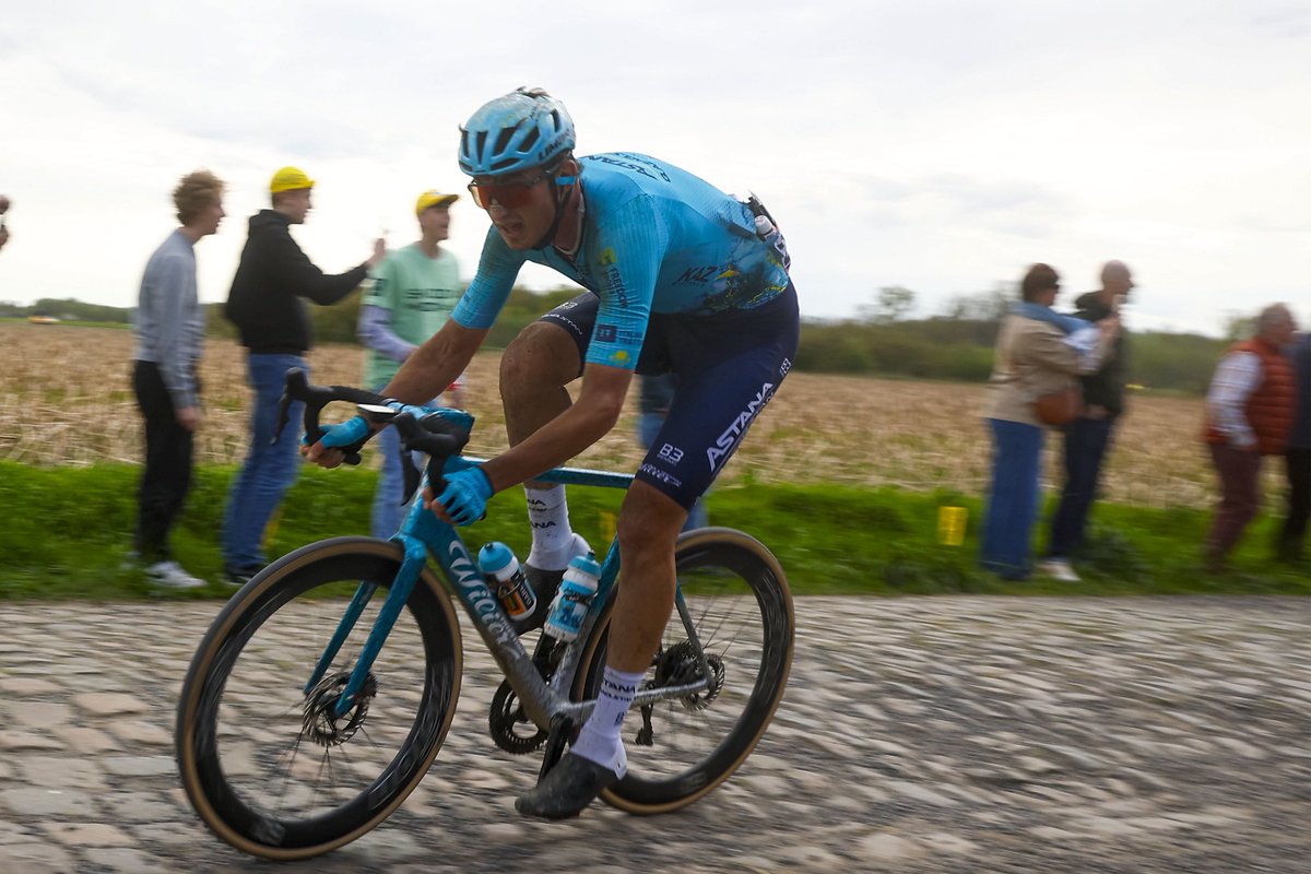 🇫🇷 RESULT: @parisroubaix Indeed, Yevgeniy Fedorov spent a great day on the cobbles, and his 15th place today is Astana’s best result since 2017! #ParisRoubaix #AstanaQazaqstanTeam 📷 @SprintCycling