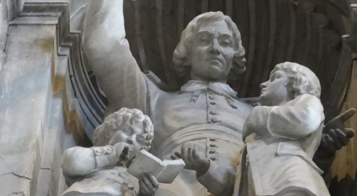 #SaintOfTheDay: Best known as the patron of many Christian Brothers’ schools, St John Baptist de La Salle had no intention of working with youth or founding a religious community. But God had other plans & he responded wholeheartedly. Learn more: bit.ly/40EkjH7