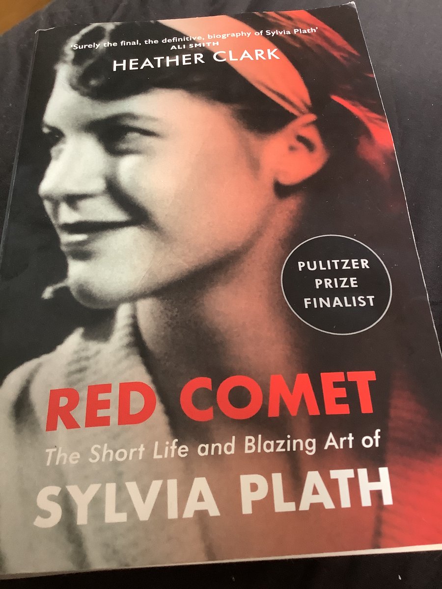 This is an astonishingly brilliant biography that I have been reading a wee bit at a time. I’ve been slightly obsessed with Sylvia Plath since I was a teenager and I am completely enthralled with this book. Thank you @Plathbiography